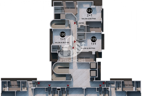 1+1 Leilighet i Antalya, Tyrkia Nr. 145302 - 25