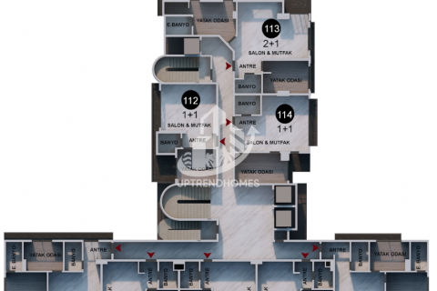 1+1 Leilighet i Antalya, Tyrkia Nr. 145302 - 24