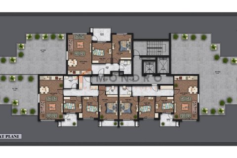 2+1 Leilighet  i Aksu, Antalya, Tyrkia Nr. 152524 - 19