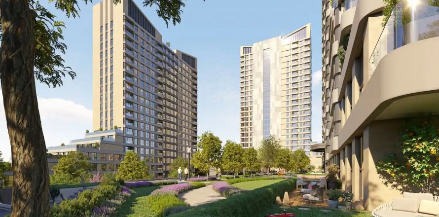 Квартира в Valentium 4+1, Авджылар, Стамбул, Турция №143387