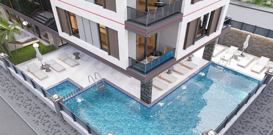 Daire Mia Casa Boutique 2+1, Mahmutlar, Antalya, Türkiye №117927