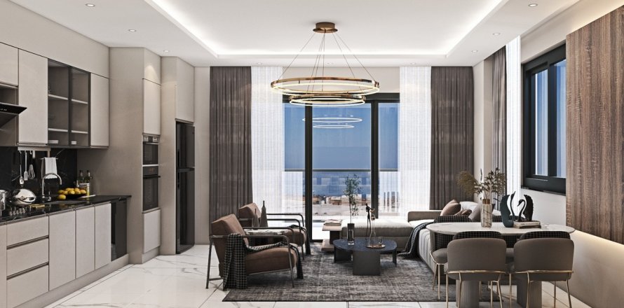 2+1 Apartment in Mia Casa Lounge, Demirtas, Alanya, Antalya, Turkey No. 117936
