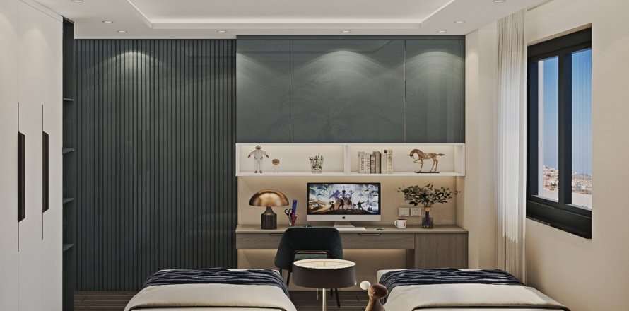 1+1 Leilighet i Mia Casa Lounge, Demirtas, Alanya, Antalya, Tyrkia Nr. 117933