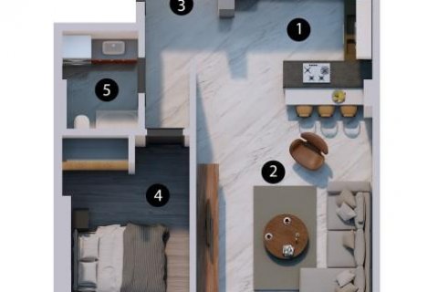 Wohnung  in Lara, Antalya, Türkei Nr. 130376 - 18
