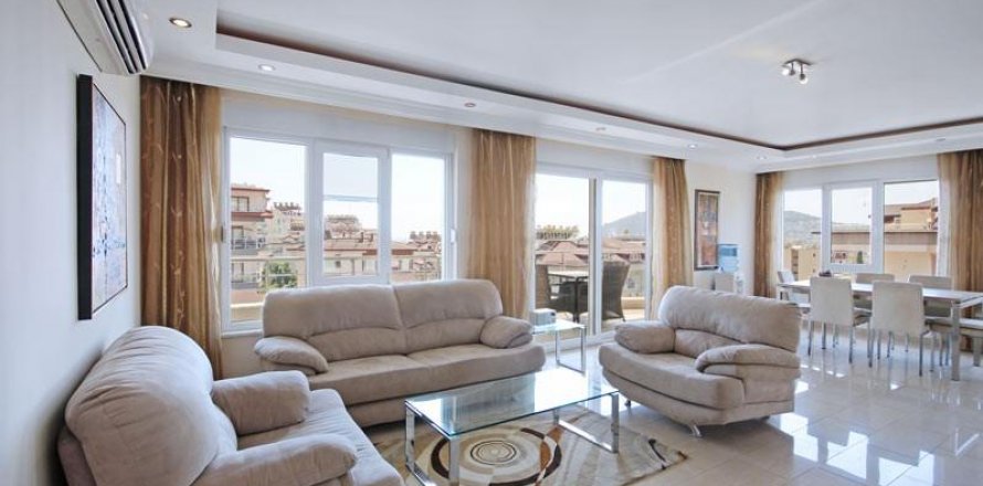 Takvåning i Alanya, Antalya, Turkiet Nr. 143436
