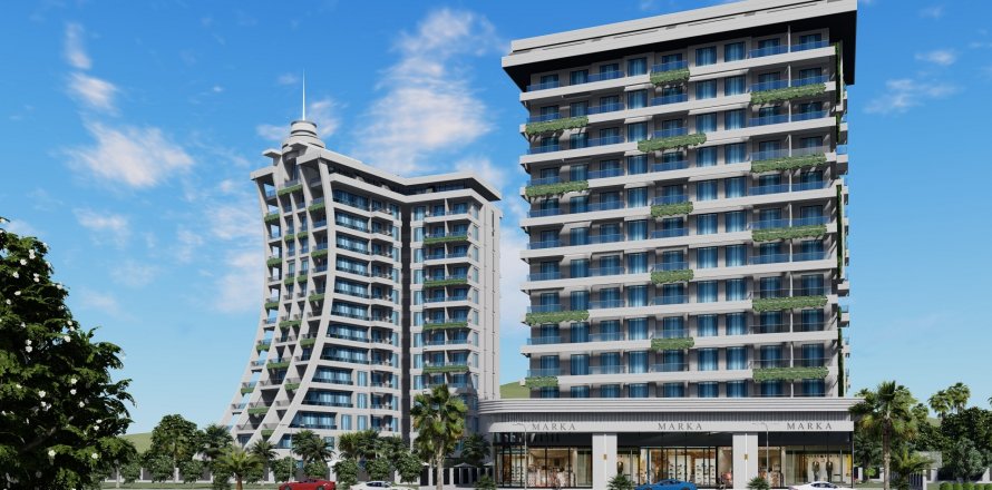 1+1 Lejlighed i Mahmutlar, Antalya, Tyrkiet Nr. 115794