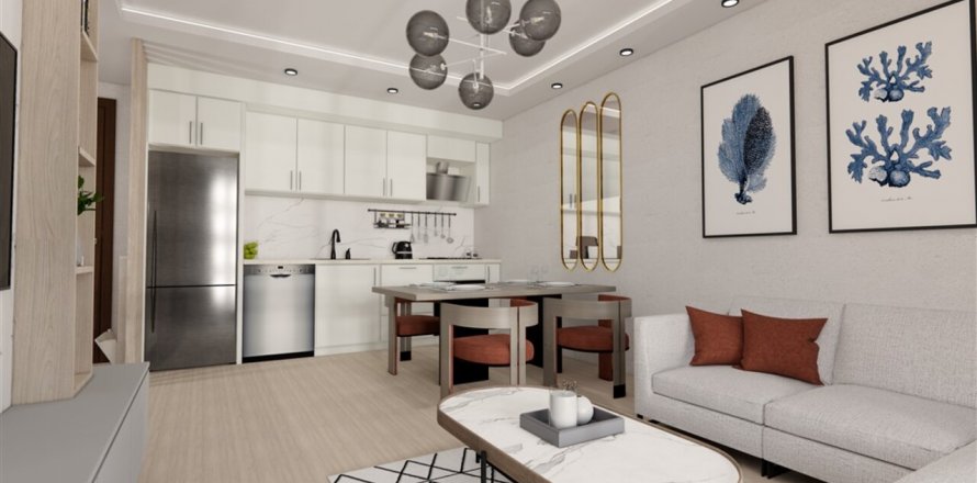 1+1 Lägenhet i Blue Dream Residence, Gazipasa, Antalya, Turkiet Nr. 147237