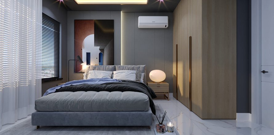 1+1 Lägenhet i Alanya, Antalya, Turkiet Nr. 143972