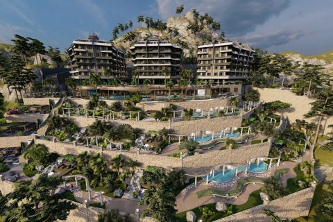 آپارتمان در  Alanya ، ترکیه 2 خوابه ، 150.6 متر مربع.  شماره 143976