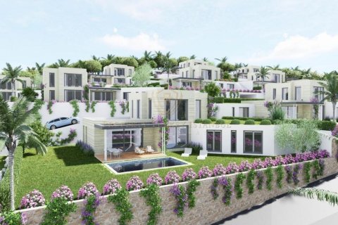 3+1 Villa  i Bodrum, Mugla, Tyrkiet Nr. 133270 - 17