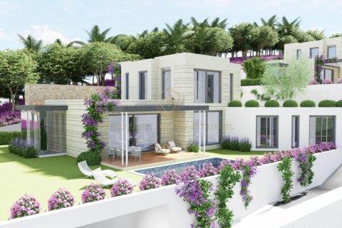 3+1 Villa  i Bodrum, Mugla, Tyrkiet Nr. 133270 - 16