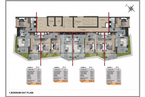 Apartment for sale  in Alanya, Antalya, Turkey, 1 bedroom, 56m2, No. 189814 – photo 19