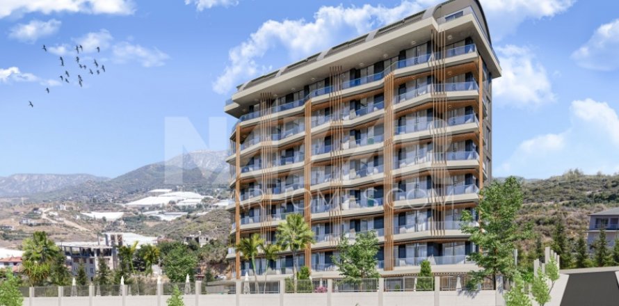 1+1 Apartment  in Alanya, Antalya, Turkey No. 189814