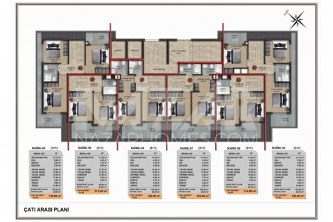 Apartment for sale  in Alanya, Antalya, Turkey, 1 bedroom, 56m2, No. 189814 – photo 24