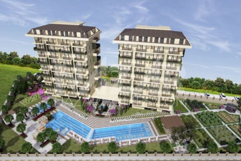 1+1 Leilighet  i Alanya, Antalya, Tyrkia Nr. 189774