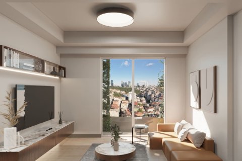 آپارتمان در Kâğıthane، در Sense Levent Istanbul ، ترکیه 1 خوابه ، 67.79 متر مربع.  شماره 150288
