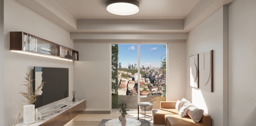 1+1 Lejlighed i Sense Levent, Kâğıthane, Istanbul, Tyrkiet Nr. 150288
