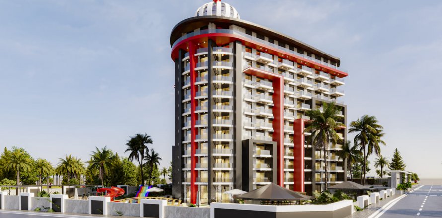 Квартира в Paradise City 3 2+1, Газипаша, Анталья, Турция №143957