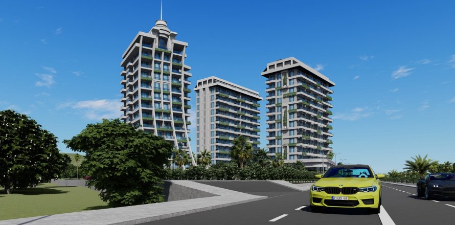 2+1 Lägenhet i Mahmutlar, Antalya, Turkiet Nr. 110860