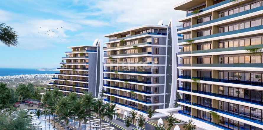 2+1 Lägenhet i Alanya, Antalya, Turkiet Nr. 133009