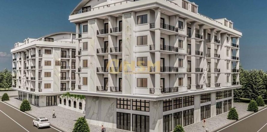 1+1 Lejlighed i Alanya, Antalya, Tyrkiet Nr. 112294