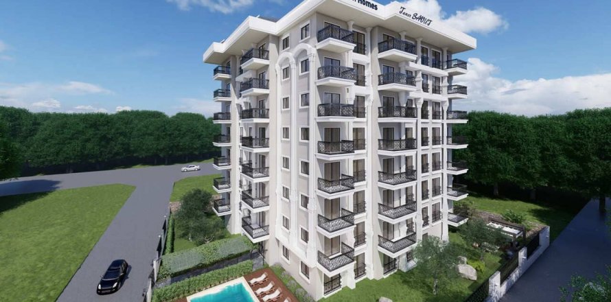 2+1 Apartment in Dream Homes Taner Savut, Alanya, Antalya, Turkey No. 141043