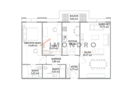 3+1 Lägenhet i Maltepe, Istanbul, istanbul, Turkiet Nr. 190160 - 27