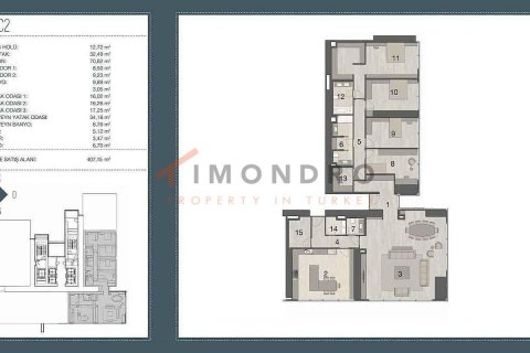 2+1 Lejlighed i Sisli, Istanbul, Tyrkiet Nr. 152708 - 21