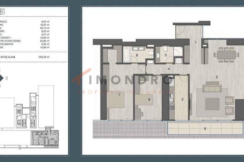 2+1 Lejlighed i Sisli, Istanbul, Tyrkiet Nr. 152708 - 20