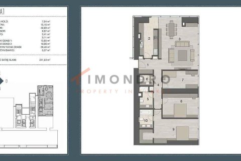 2+1 Lejlighed i Sisli, Istanbul, Tyrkiet Nr. 152708 - 23