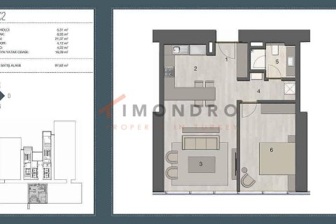 2+1 Lejlighed i Sisli, Istanbul, Tyrkiet Nr. 152708 - 18