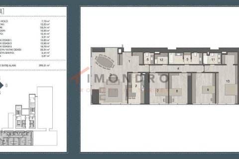 2+1 Lejlighed i Sisli, Istanbul, Tyrkiet Nr. 152708 - 22