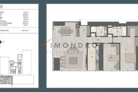 2+1 Lejlighed i Sisli, Istanbul, Tyrkiet Nr. 152708 - 24