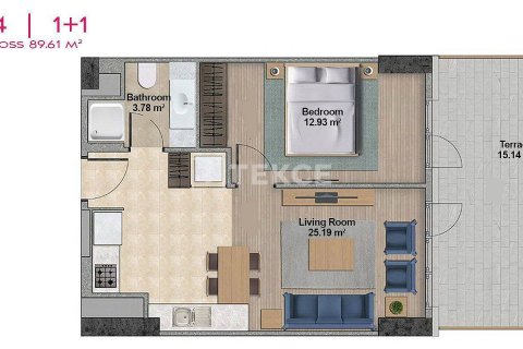 Daire 4+1 Esenyurt, İstanbul, Türkiye №44919 - 27