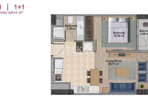 Daire 4+1 Esenyurt, İstanbul, Türkiye №44919 - 24