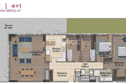 Daire 4+1 Esenyurt, İstanbul, Türkiye №44919 - 23