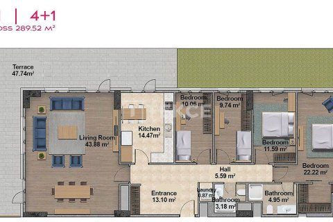 Daire 1+1 Esenyurt, İstanbul, Türkiye №44916 - 23