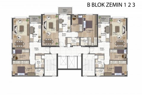 3+1 Leilighet i Istanbul, Tyrkia Nr. 45346 - 22