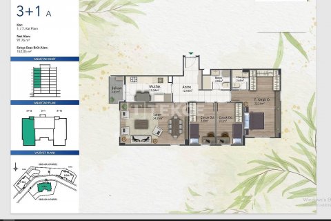 3+1 Leilighet i Istanbul, Tyrkia Nr. 45346 - 23