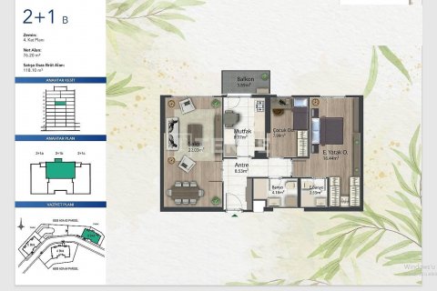 3+1 Leilighet i Istanbul, Tyrkia Nr. 45346 - 24
