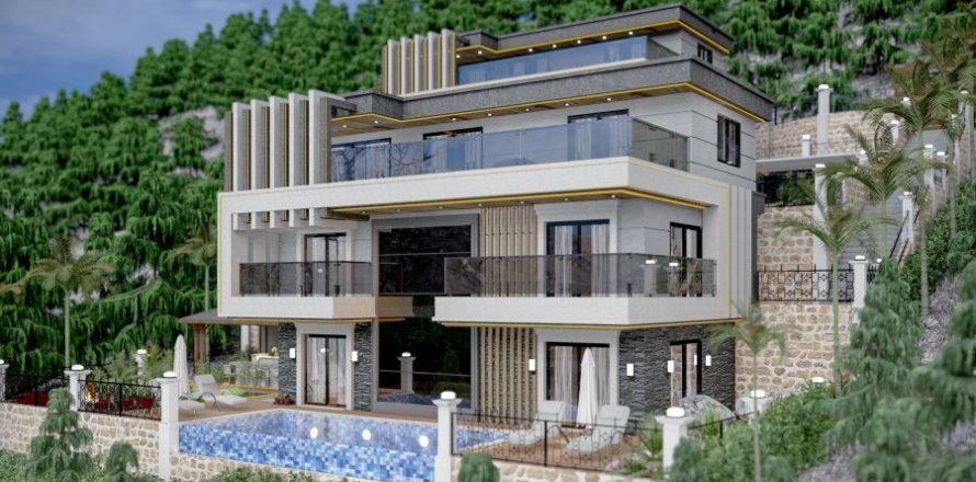 Villa Tepe, Alanya, Antalya, Türkiye №210294