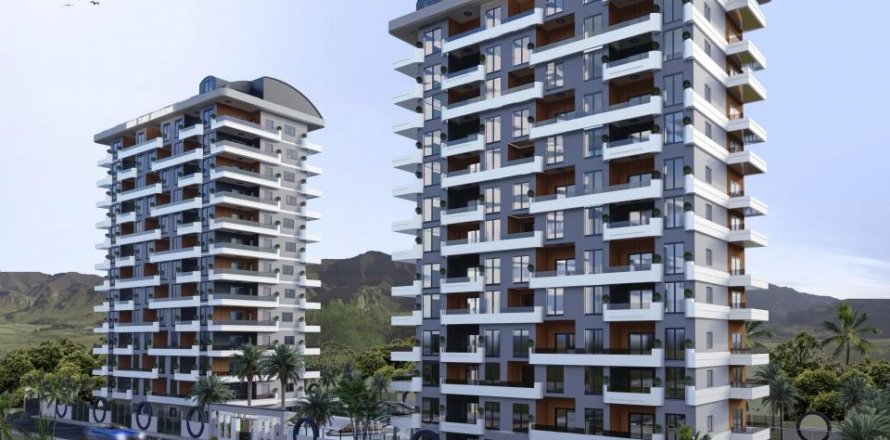 2+1 Lejlighed i Mahmutlar, Antalya, Tyrkiet Nr. 115382