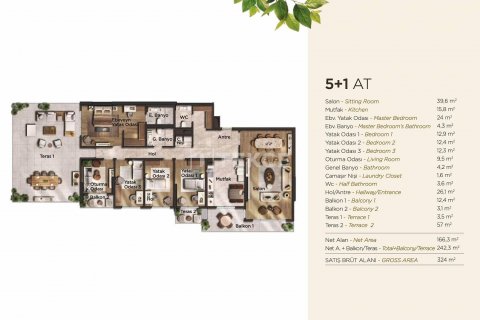 2+1 Lejlighed  i Beylikduezue, Istanbul, Tyrkiet Nr. 45475 - 13