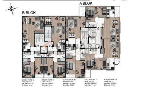 Apartment for sale  in Besiktas, Istanbul, Turkey, 2 bedrooms, 86m2, No. 151827 – photo 21