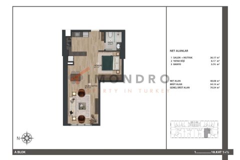 3+1 Lägenhet  i Bagcilar, Istanbul, istanbul, Turkiet Nr. 152486 - 16