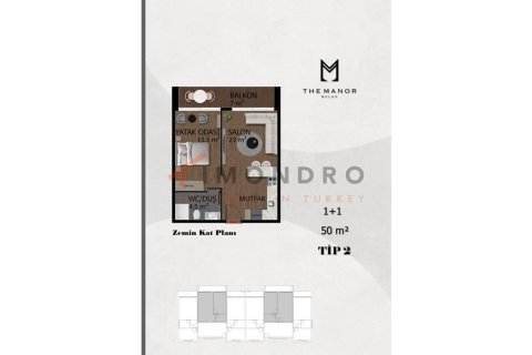 Daire 1+1 Belek, Antalya, Türkiye №151673 - 19