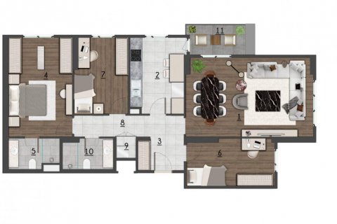 Wohnung  in Pendik, Istanbul, Türkei Nr. 146572 - 27
