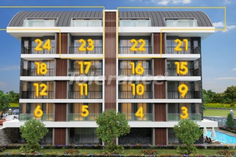 3+1 Lejlighed i Oba, Antalya, Tyrkiet Nr. 134630 - 4