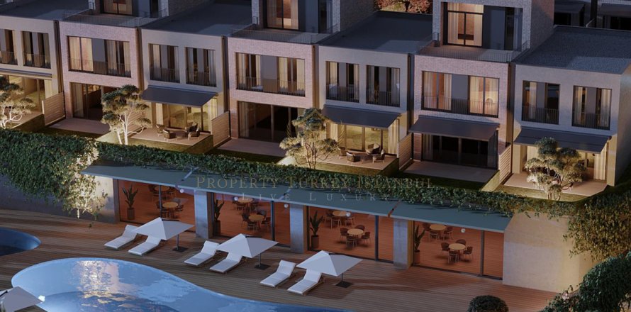 3+1 Villa  i Istanbul, istanbul, Turkiet Nr. 131225