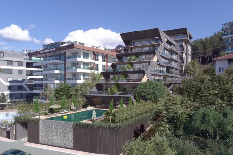 3+1 Leilighet i Kargicak, Alanya, Antalya, Tyrkia Nr. 110845 - 2